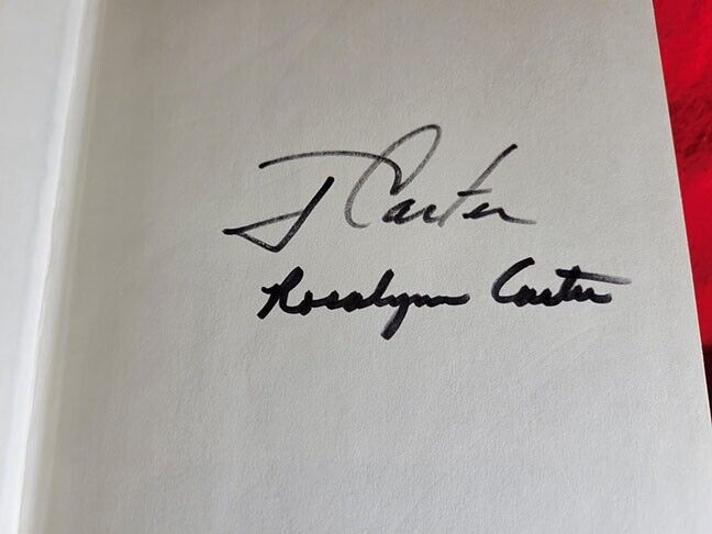 President Jimmy Carter Signed & Rosalynn Carter Signed Everything to Gain